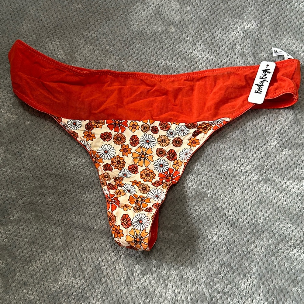 BootayBag Floral Orange Panties